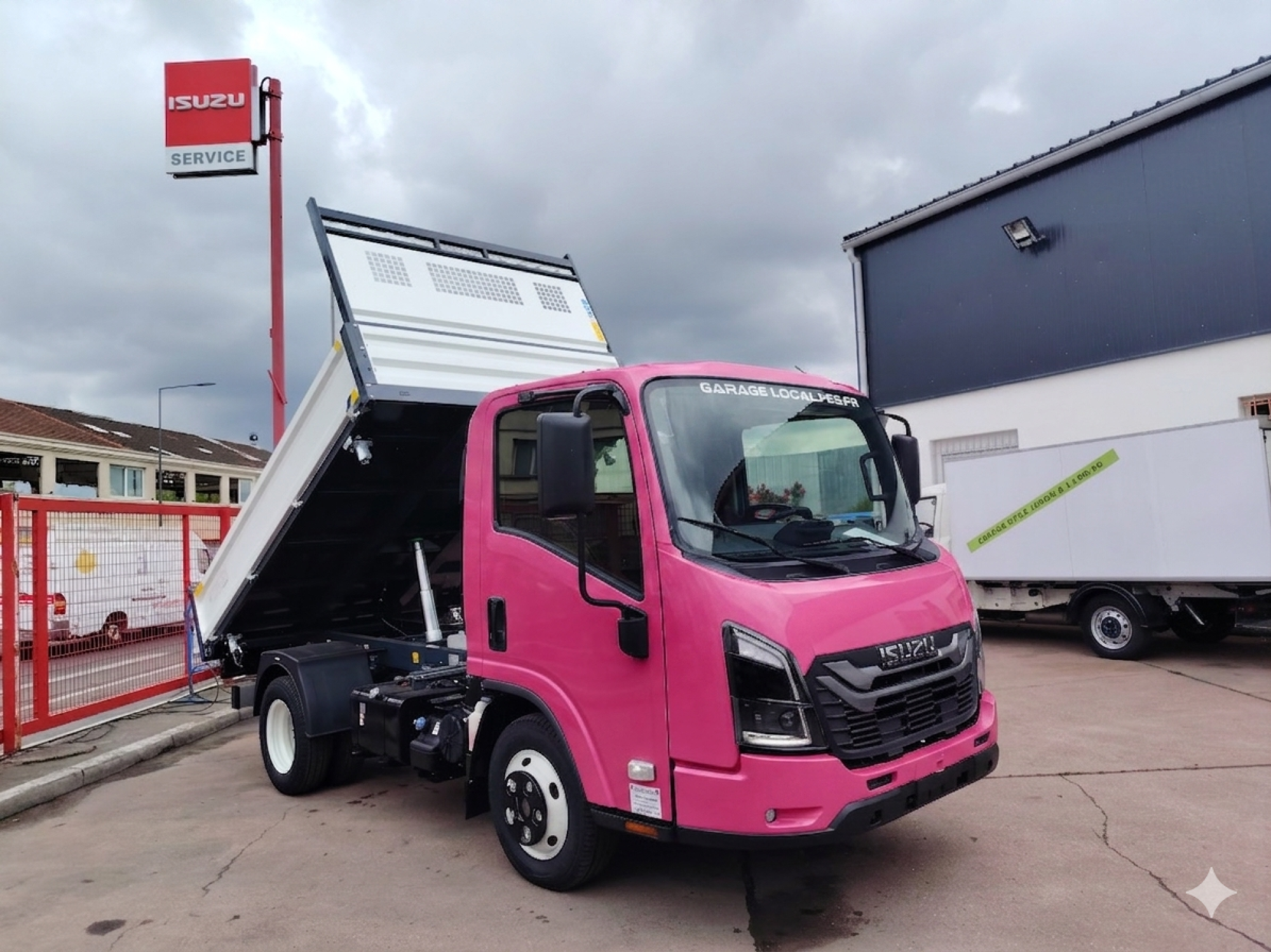 Isuzu truck new M27 camion utilitaire benne acier 39 980.00€ hors taxes Isuzu truck new M27 camion utilitaire benne acier 39 980.00€ hors taxes